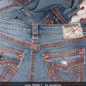 True Religion Denim with Pink Accents